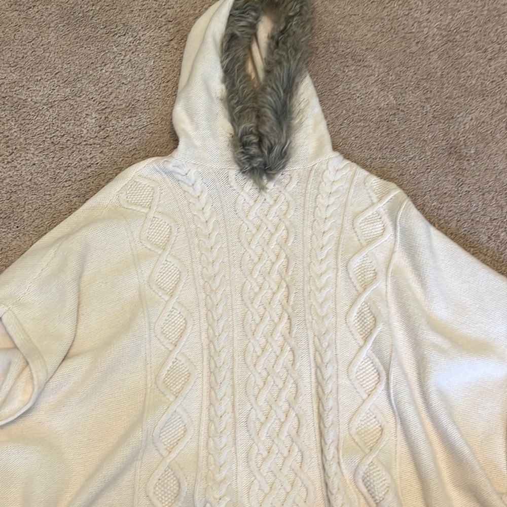 cream cable knit pullover sweater